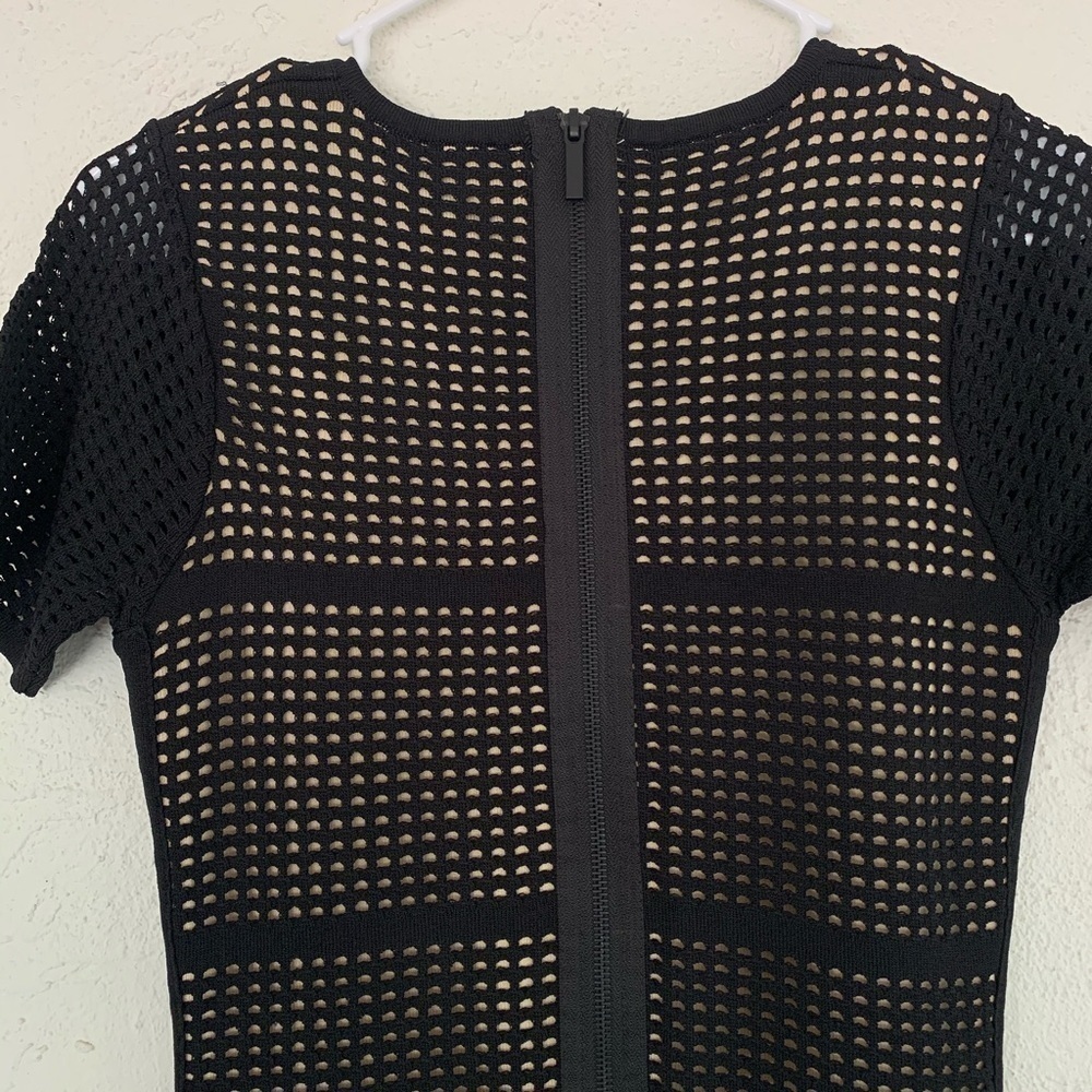 REVOLVE John + Jenn Black Eyelet Body Con Dress - Picture 9 of 11